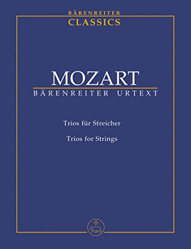 Beispielbild fr Trios for Strings (Study Score) zum Verkauf von AwesomeBooks