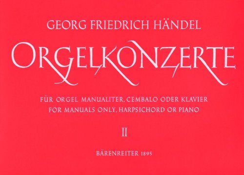 9790006415090: Concertos for Organ Op.4 Volume II Nos. 4-6