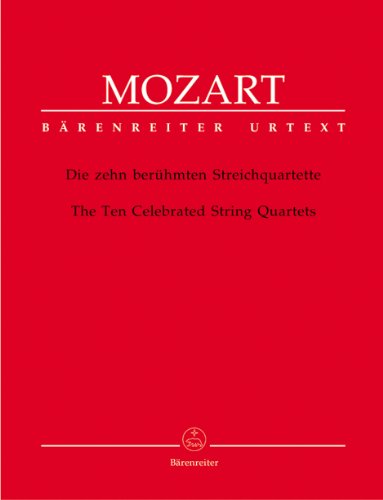 9790006455454: The Ten Celebrated String Quartets (Parts)