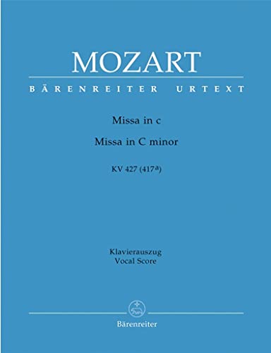Stock image for WOLFGANG AMADEUS MOZART : MASS IN C MINOR K.427 / K.417A - MESSE EN DO MINEUR - PIANO CHANT - for sale by Decluttr