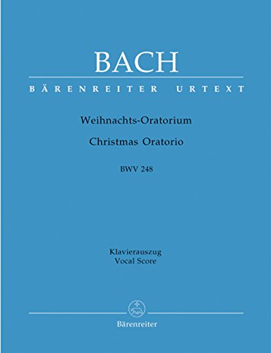 Beispielbild fr Bach: Christmas Oratorio, BWV 248 (Vocal Score) zum Verkauf von HPB-Red