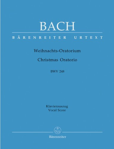9790006461660: Christmas Oratorio (BWV 248) (Vocal Score)
