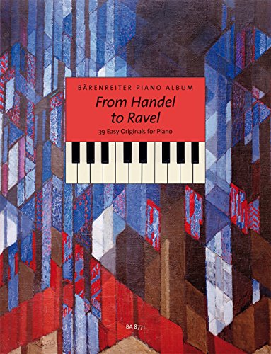 Beispielbild fr Brenreiter Piano Album. From Handel to Ravel fr Klavier -39 Easy Originals-. Spielpartitur zum Verkauf von medimops