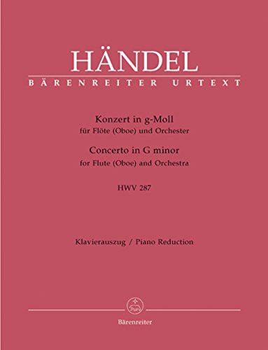 Stock image for Konzert G-Moll Hwv 287. Flte, Oboe, Klavier for sale by medimops