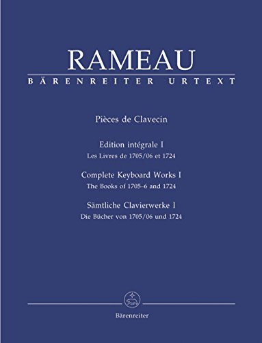 9790006525331: Pices de Clavecin Vol.1 ( Livres de 1705 et1724 ) --- Clavecin