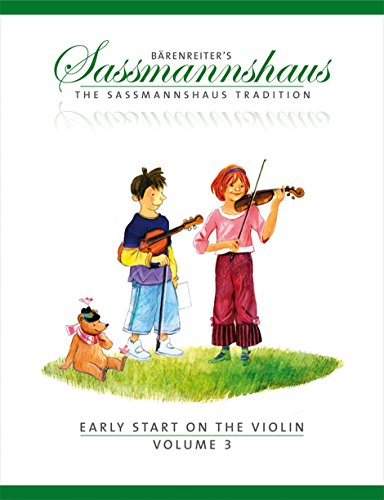9790006536429: SASSMANNSHAUS - Primeros Pasos Vol.3 (Metodo) para Violin