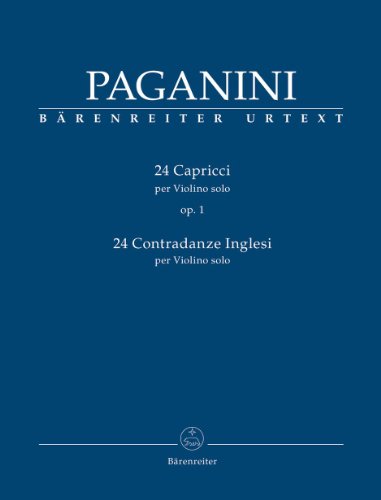 9790006540815: 24 Caprices Opus 1 / 24 Contredanses Anglaises --- Violon solo