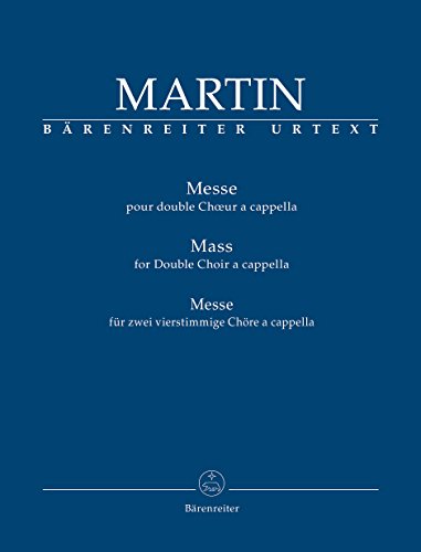 Beispielbild fr Martin: Mass (Choral Score) zum Verkauf von HPB-Red