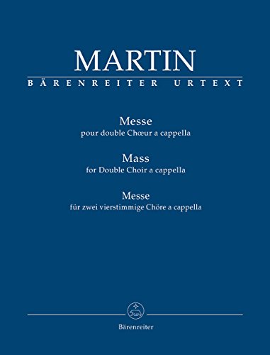 Stock image for Martin: Mass (Choral Score) for sale by HPB-Red