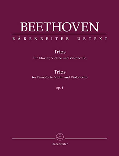 Imagen de archivo de Trios fr Klavier, Violine und Violoncello op. 1 a la venta por GreatBookPrices