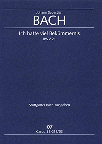 Stock image for Ich hatte viel Bekmmernis (1. Fassung) for sale by GreatBookPrices