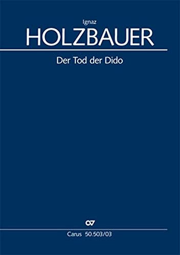 Beispielbild fr Tod der Dido (Klavierauszug): Singspiel in einem Akt zum Verkauf von Reuseabook