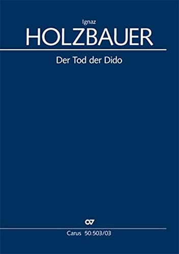 Stock image for Tod der Dido (Klavierauszug): Singspiel in einem Akt for sale by Reuseabook