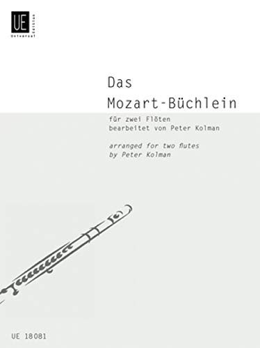 9790008003745: MOZART - Album Das Mozart Buchlein (Seleccion de Piezas) para 2 Flautas (Kolman)