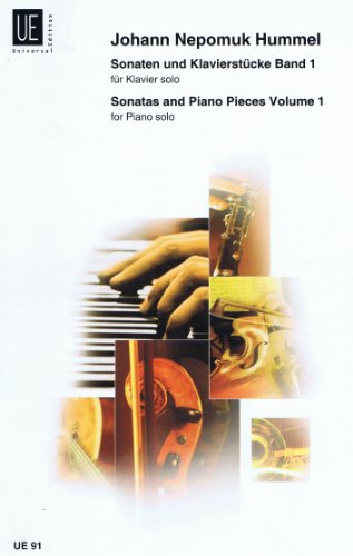Beispielbild fr Hummel: Piano Sonatas and Pieces - Volume 1 zum Verkauf von Better World Books Ltd