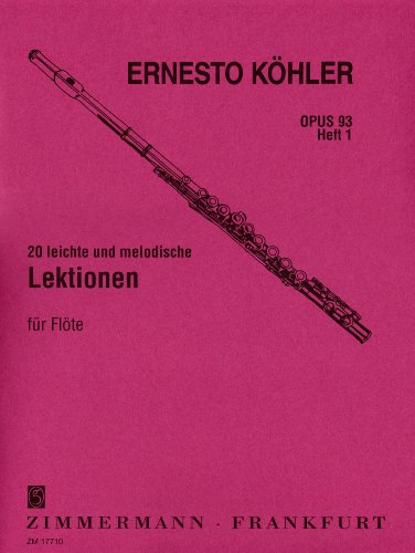 Beispielbild fr 20 leichte und melodische Lektionen zum Verkauf von Blackwell's