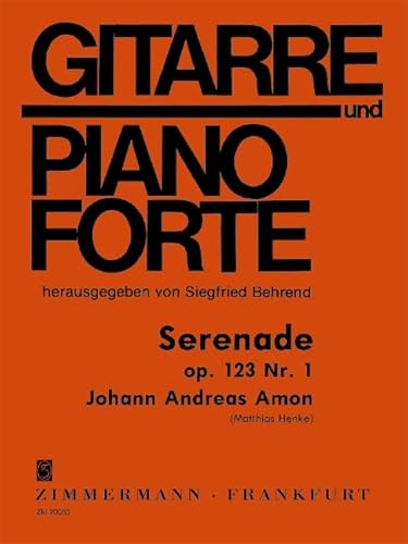 9790010200606: Serenade: op. 123/1. guitar and piano.