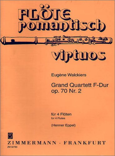 9790010327907: Grand Quartett Nr. 2 F-Dur: op. 70. 4 Flten.