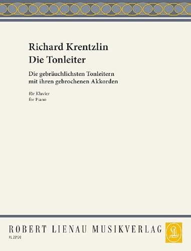 Imagen de archivo de Die Tonleiter fr Klavier (Krentzlin) a la venta por GreatBookPrices