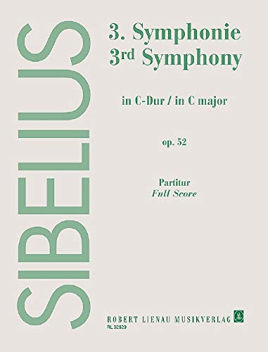 9790011326206: Symphonie no. 3 en ut majeur: op. 52. orchestra. Partition.