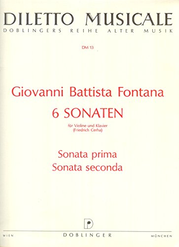 9790012102304: 6 SONATEN, SONATA PRIMA IN C + SONATA SECONDA IN D