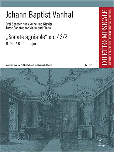 9790012202301: Vaňhal: Violin Sonata in B-flat Major, Op. 43, No. 2 (