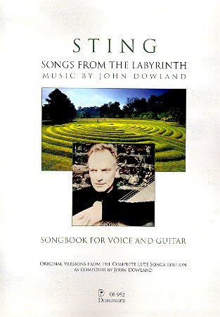 Beispielbild fr Songs from the Labyrinth. songbook for voice & guitar zum Verkauf von medimops