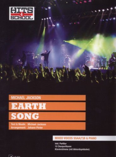 9790012408093: Earth Song: Mixed Voices SSA(T)B and Piano