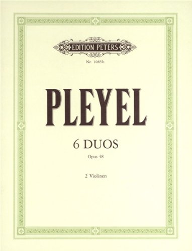 9790014006389: Duos(6) Op.48 Violons