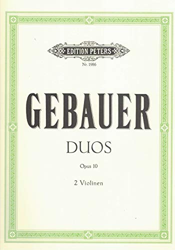 Beispielbild fr 12 Easy Duets for Two Violins, Op. 10 zum Verkauf von Blackwell's
