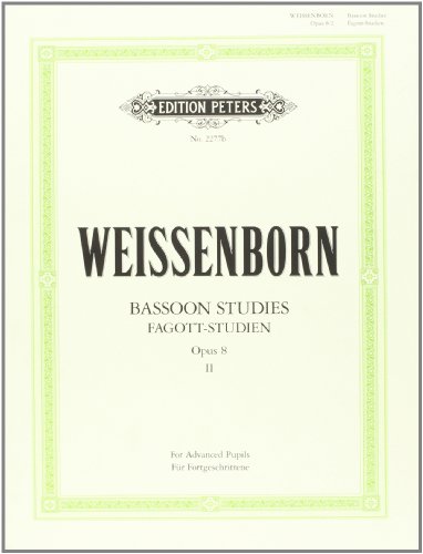 Imagen de archivo de Bassoon Studies Op. 8, Vol.2 a la venta por Blackwell's