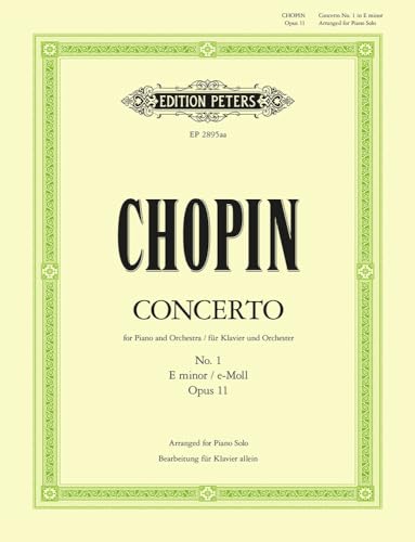 Imagen de archivo de Concerto No. 1 in E Minor Op.11 a la venta por Blackwell's