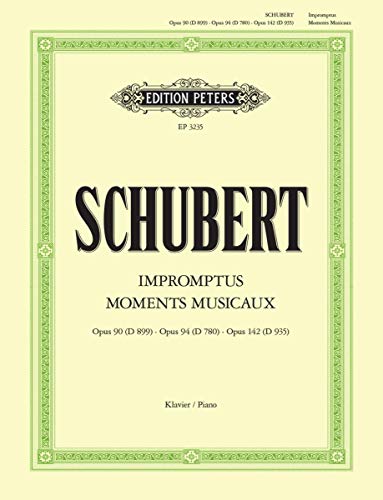 Impromptus and Moments Musicaux for Piano (Edition Peters