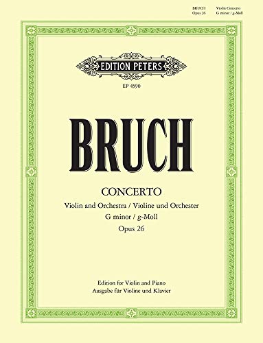 Beispielbild fr Violin Concerto No. 1 in G Minor Op. 26 zum Verkauf von Blackwell's