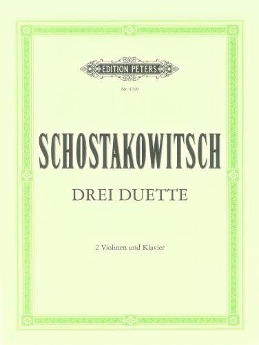 Beispielbild fr 3 Duets Op. 97D for 2 Violins and Piano zum Verkauf von Blackwell's
