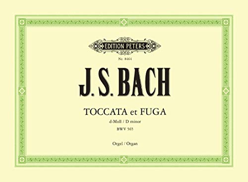 Beispielbild fr Toccata and Fugue in D Minor BWV 565 for Organ zum Verkauf von Blackwell's