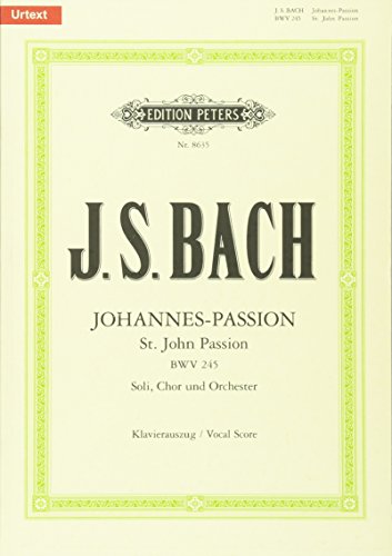 Stock image for St John Passion Bwv 245 Vocal Score for sale by GreatBookPrices