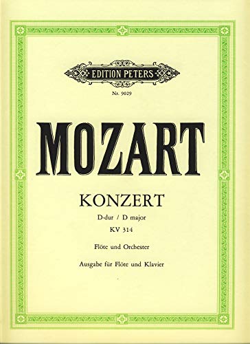 Beispielbild fr Flute Concerto No. 2 in D, With Cadenzas K.314 zum Verkauf von Blackwell's