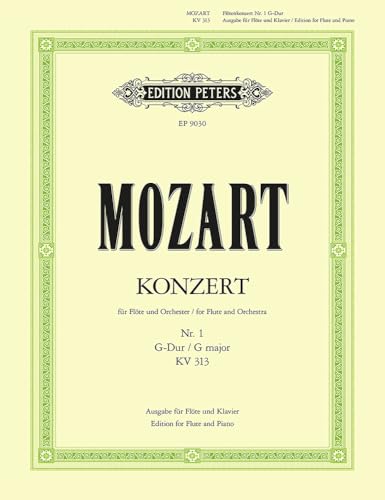 Beispielbild fr Flute Concerto No. 1 in G, With Cadenzas K.313 zum Verkauf von Blackwell's