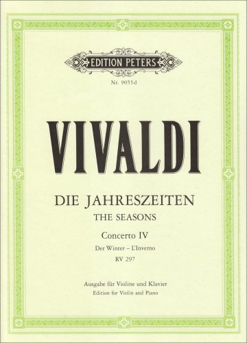 Stock image for Violin Concerto in F Minor Op. 8 No. 4 Winter for sale by Blackwell's