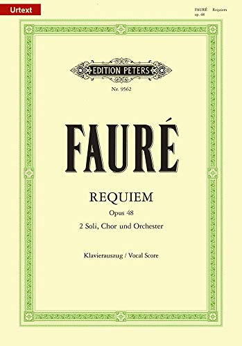 Beispielbild fr Messe de Requiem d-Moll op. 48: fr Soli (Sopran- und Bariton-Solo), Chor und Orchester / Klavierauszug zum Verkauf von medimops