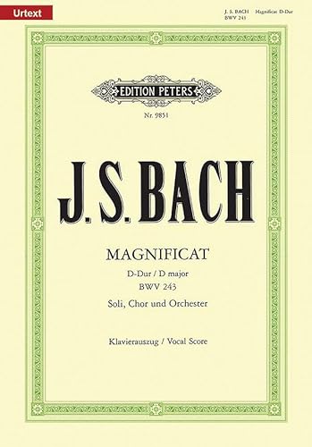 Imagen de archivo de Magnificat in D BWV 243 a la venta por PBShop.store US