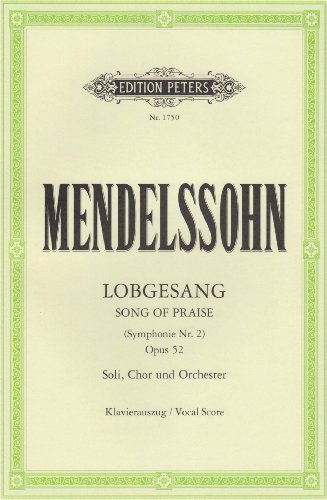 Stock image for Lobgesang (Song of Praise) (Symphony No. 2) Op.52 for sale by Blackwell's