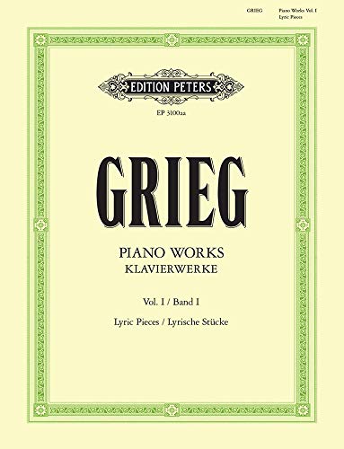 Stock image for Klavierwerke - Band 1: Lyrische Stcke - Hefte 1 - 10 / URTEXT: Ausgabe nach der Edvard-Grieg-Gesamtausgabe, Band 1, hgg. vom Edvard-Grieg-Komitee, Oslo for sale by medimops