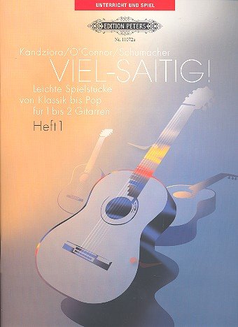 Beispielbild fr VIEL-saitig!: Leichte Spielstcke von Klassik bis Pop fr 1 bis 2 Gitarren / Heft 1 zum Verkauf von medimops