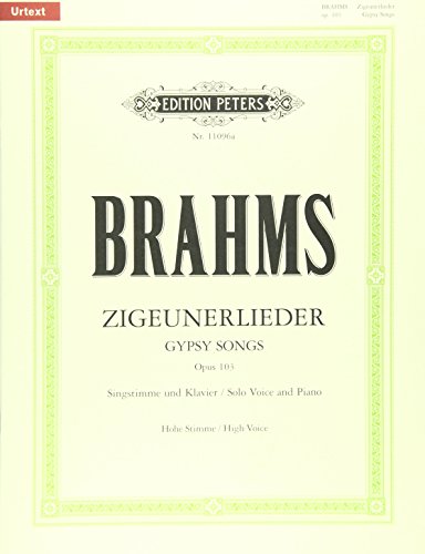 Beispielbild fr 8 Zigeunerlieder op. 103 zum Verkauf von CONTINUO Noten-Buch-Versand