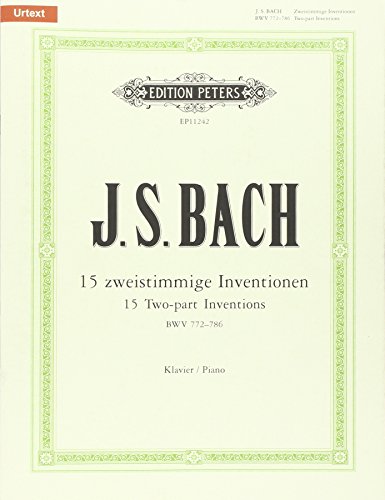 Beispielbild fr Two-Part Inventions BWV 772-786 for Piano zum Verkauf von Blackwell's
