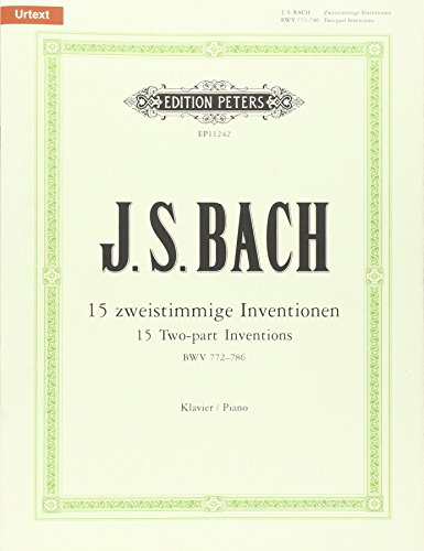 Stock image for Two-Part Inventions BWV 772-786 for Piano for sale by Blackwell's