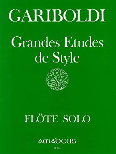 9790015062209: GARIBOLDI - Grandes Estudios de Estilo Op.134 para Flauta (Pauler)