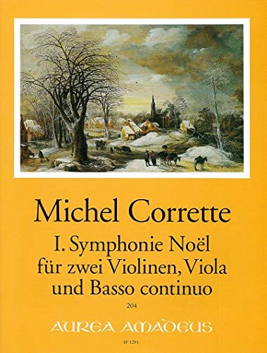9790015129100: CORRETTE - Sinfonia Noel n 1 para 2 Violines, Viola y BC (Partitura/Partes)